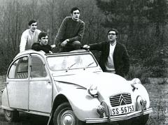 Urretxindorrak laukotea: Juan Mari Narvaez, Raul Calvo, Julio Unamuno eta Gotzon Bikua.