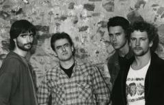 Mikel Azpiroz, Juan Ramon Etxaburua, Txenan Calvo eta Alberto Bosch (1996). 