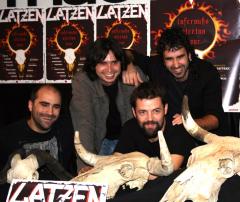 Iker Martinez de Zuazo, Aitor Uriarte, Joxemari Azpitarte eta Gorka Lazkano, 