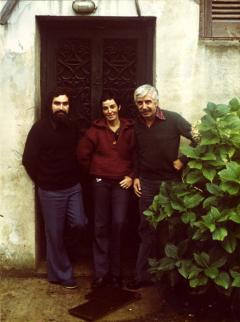 Xabier Lete, Lourdes Iriondo eta Luis Iriondo. 