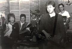 OK Korral (1989): Lou Olangua, Dani Ulazia, Fermin Iraola eta Alberto.