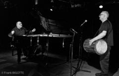 Andy Emler pianistarekin. Argazkia: Frank Bigotte