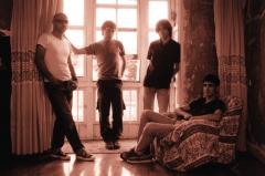Fran Iturbe, Joni Ubeda, Imanol Ubeda eta Karlos Aranzegi, 2000. urtean. 