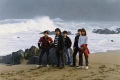 Jabi Bergara, Jon Zabala, Kamilo Fernandez, Kristian Etxabe eta Jon Iturrino (1995).