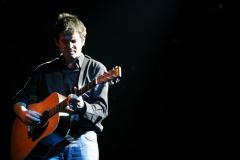 Mikel Urdangarin, Bartzelonako emanaldi batean. Argazkia: Oriol Clavera
