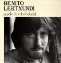 Benito Lertxundiren "Gaueko ele ixilen balada" diskoaren azala.
