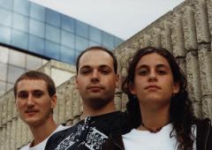 Mattin, Iker Sadaba eta Stella Berzal, 1997an. Argazkia: Berria